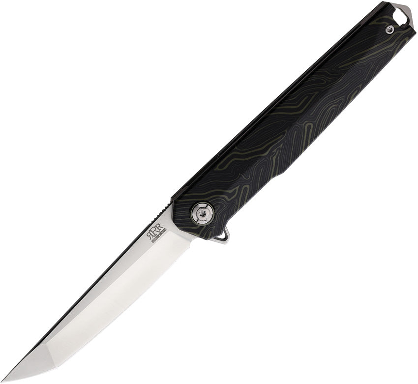 Linerlock Tanto Black/Green RRR027 T2111C7-12 BLK/GRN