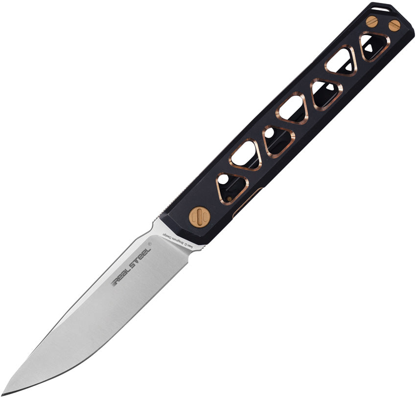 Burns Framelock Black/Gold 7661G