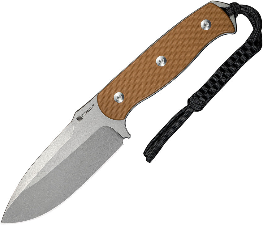 Toxodon Fixed Blade Brn G10 S24036-3