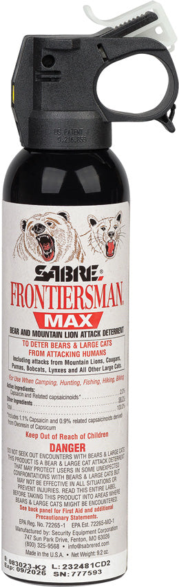 Frontiersman Bear Spray 9.2oz