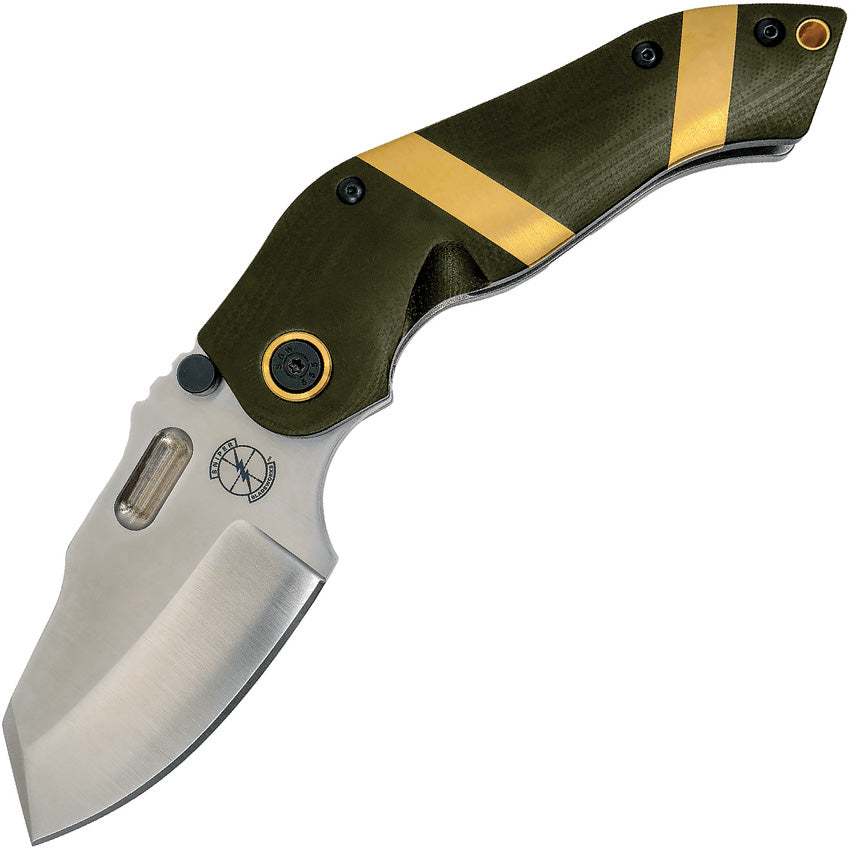DMF Framelock OD Satin  DMFODGSAT