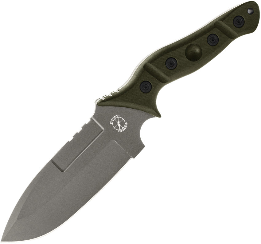 Mamu Fixed Blade OD/Satin MAMU ODG /SATIN