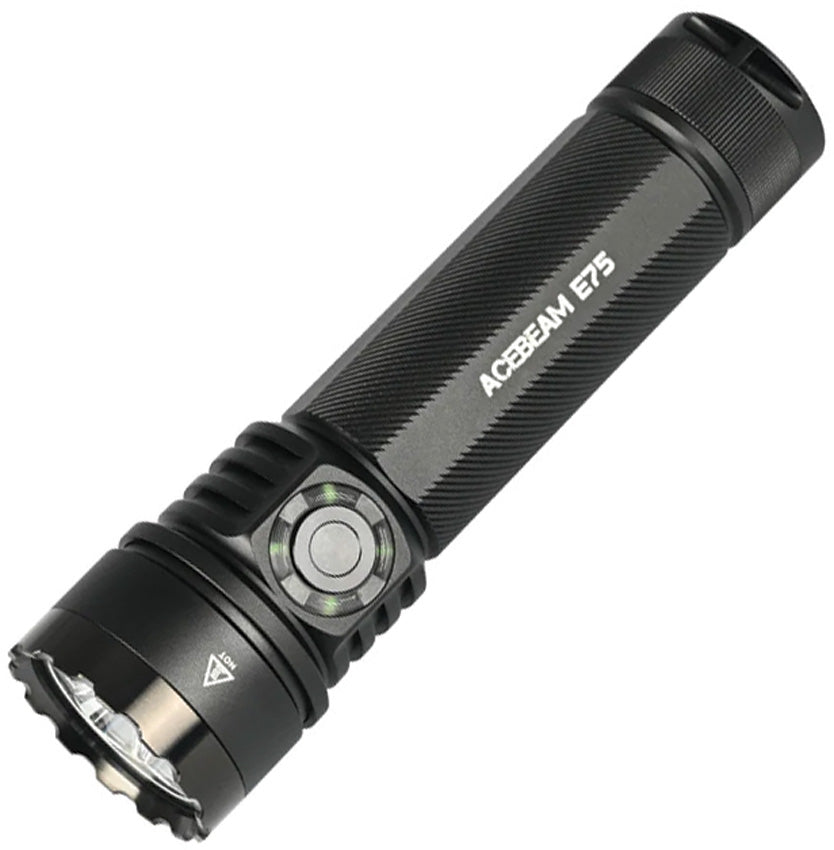E75 Flashlight Black E75-BLACK-NICHIA