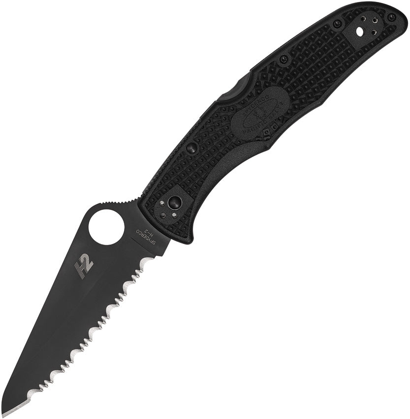 Pacific Salt 2 Lockback Black C91SBBK2