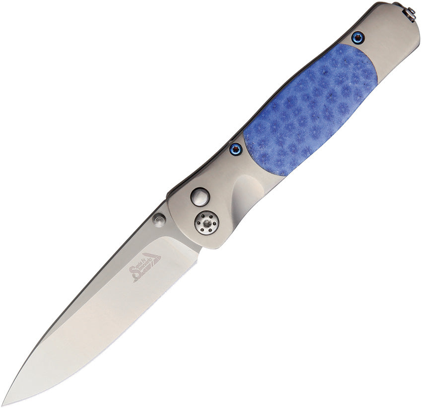 Tesoro Button Lock Blue Brain JS01BLUE BRAIN CORAL