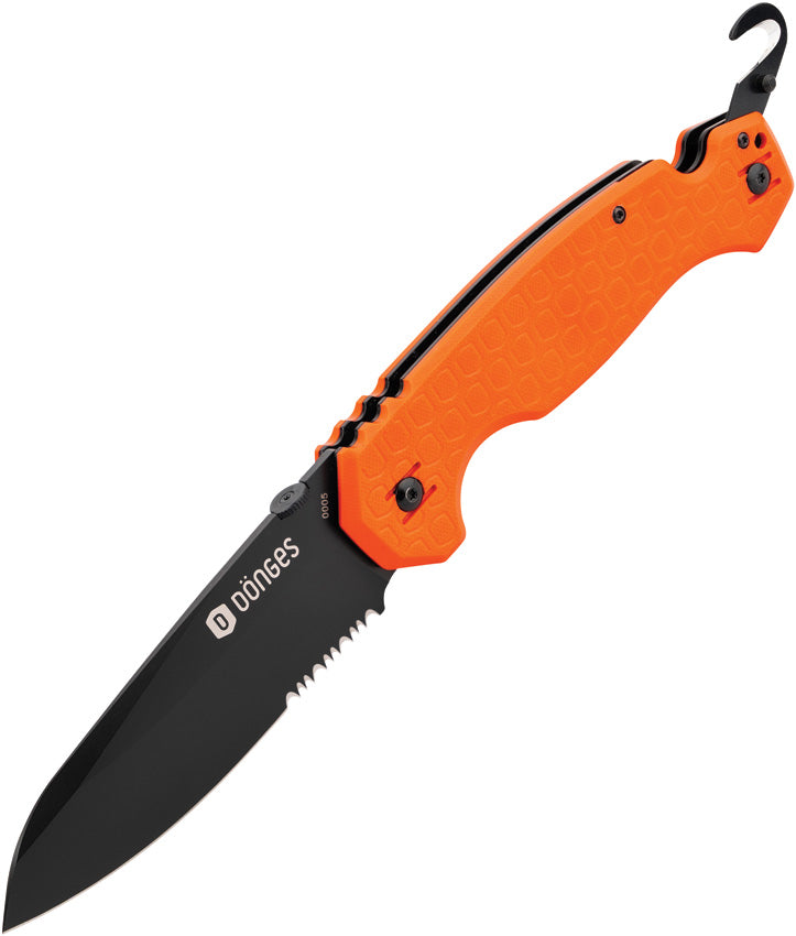 Rescue Linerlock Orange 01DG005