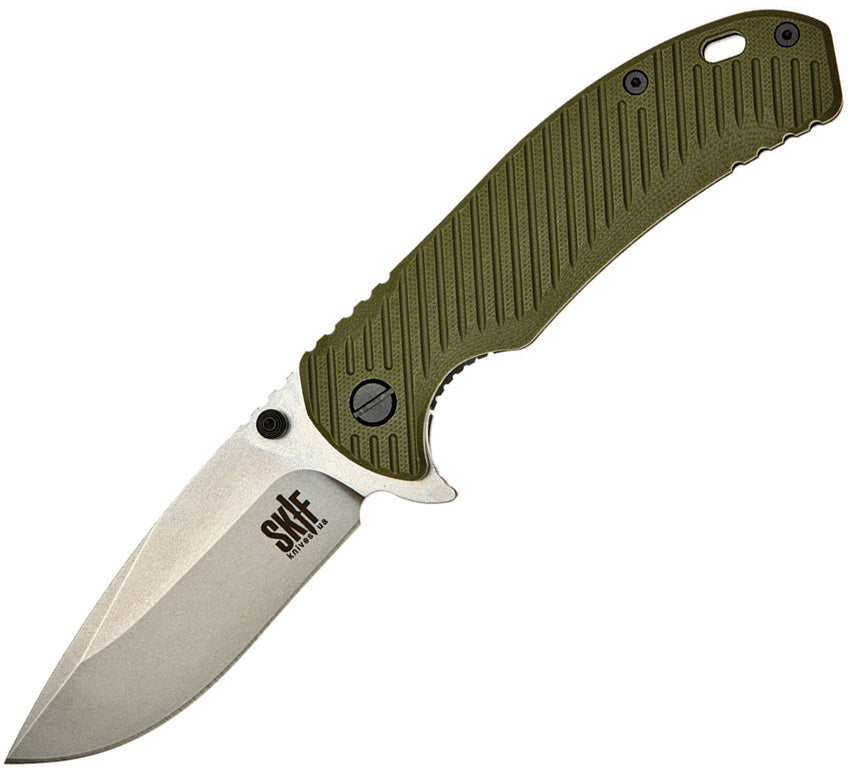 Sturdy Framelock SW Olive 420SEG