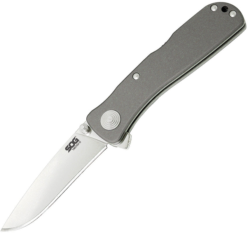 Twitch II A/O Satin Drop Point TWI8-BX