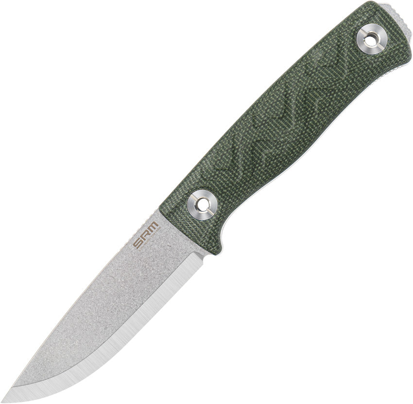 Bushcraft Fixed Blade Green 702T-MP
