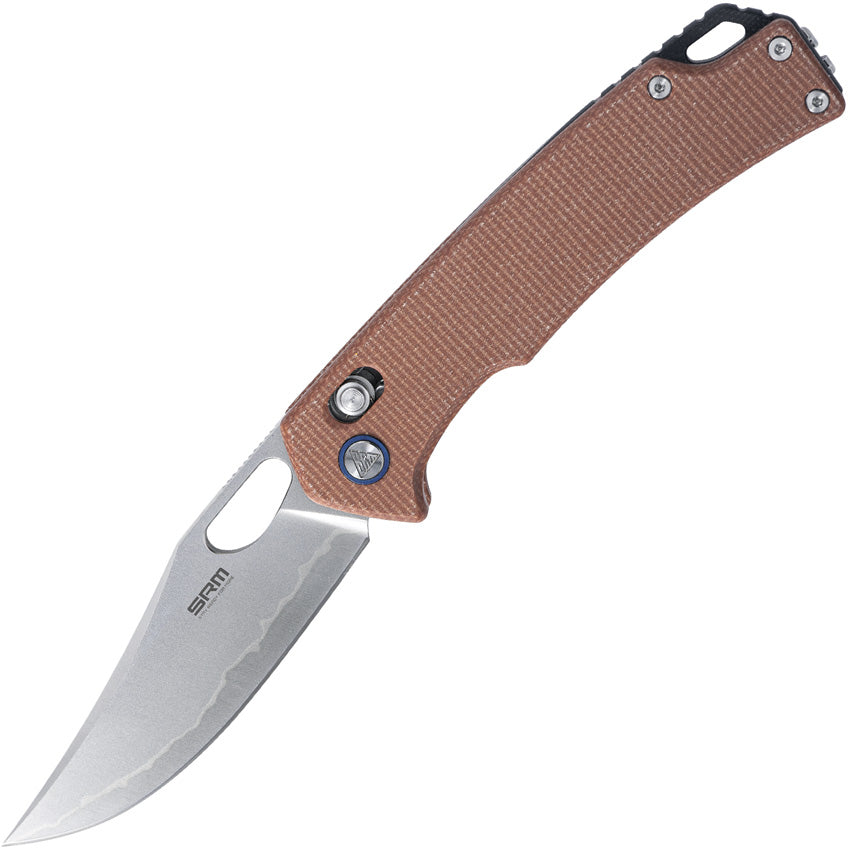 9203 Ambi Lock Brn Micarta 9203-MN2