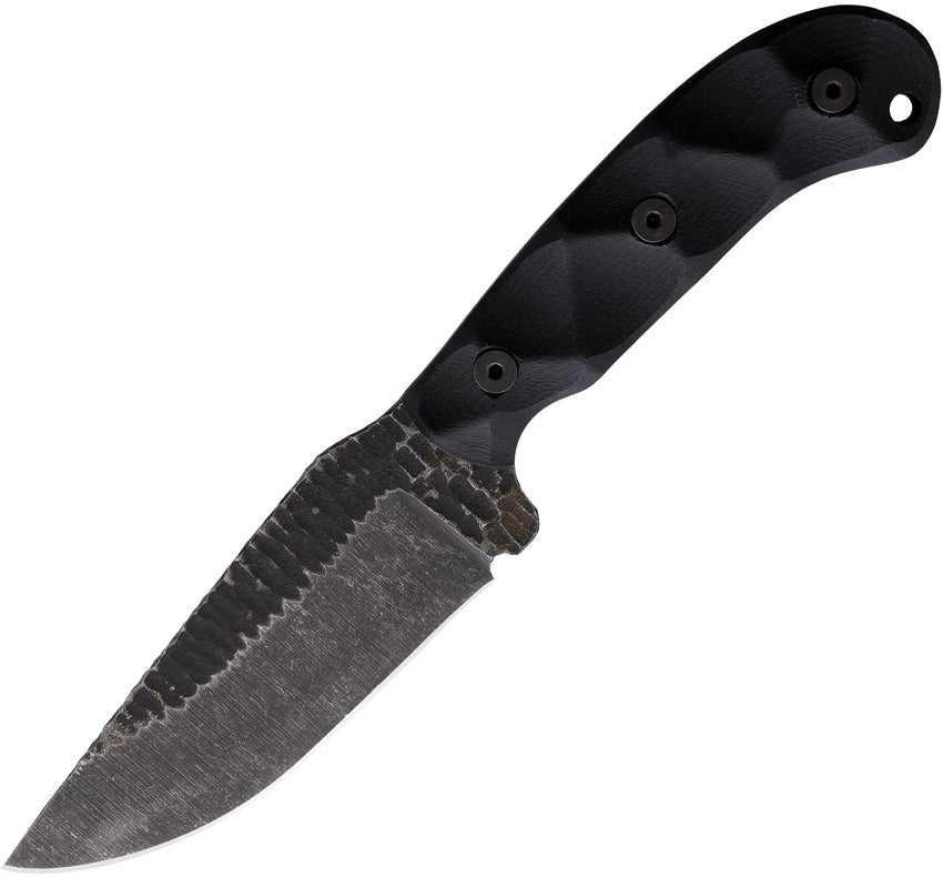 GP1 Fixed Blade Black GP1-B-G10-S