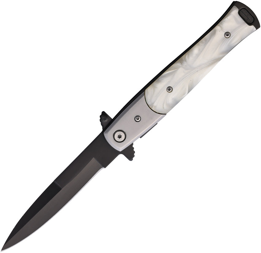 Stiletto Style Linerlock Pearl T27107SL-3
