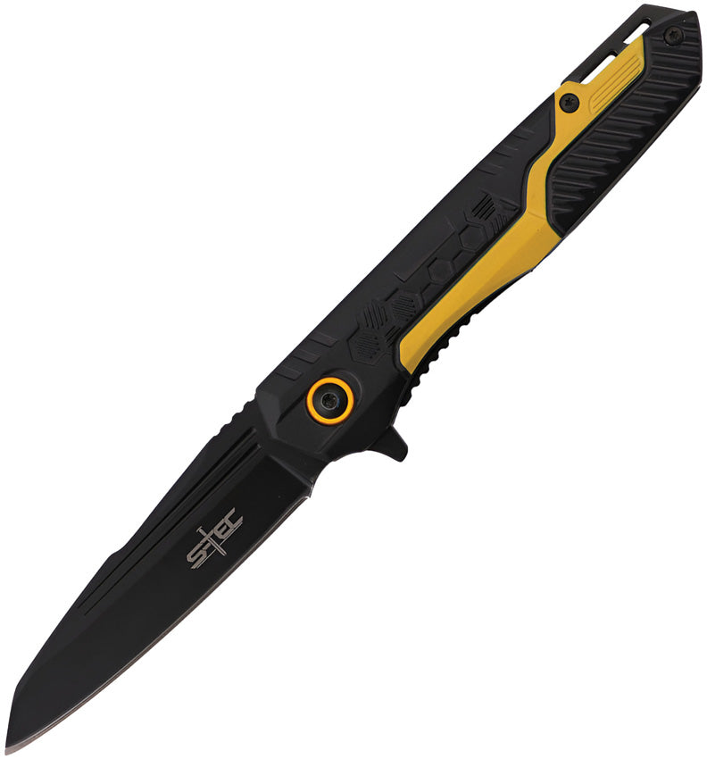 Linerlock A/O Black/Yellow T271278BK