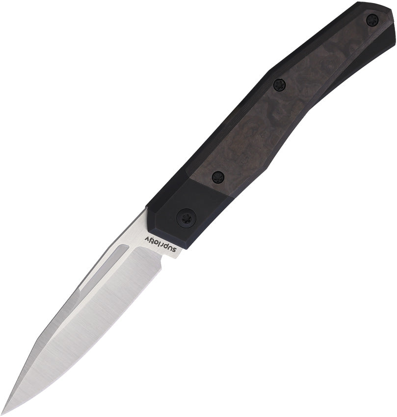 Infidel Slip Joint Camo CF SUP011  BLACK CAMO FAT CARBON