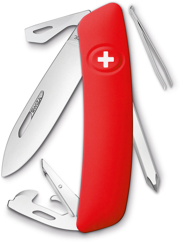 D04 Swiss Pocket Knife Red KNI.0046.1900