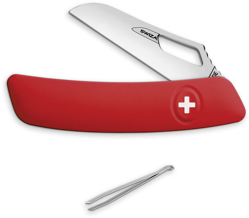 Garden Floral Knife Red