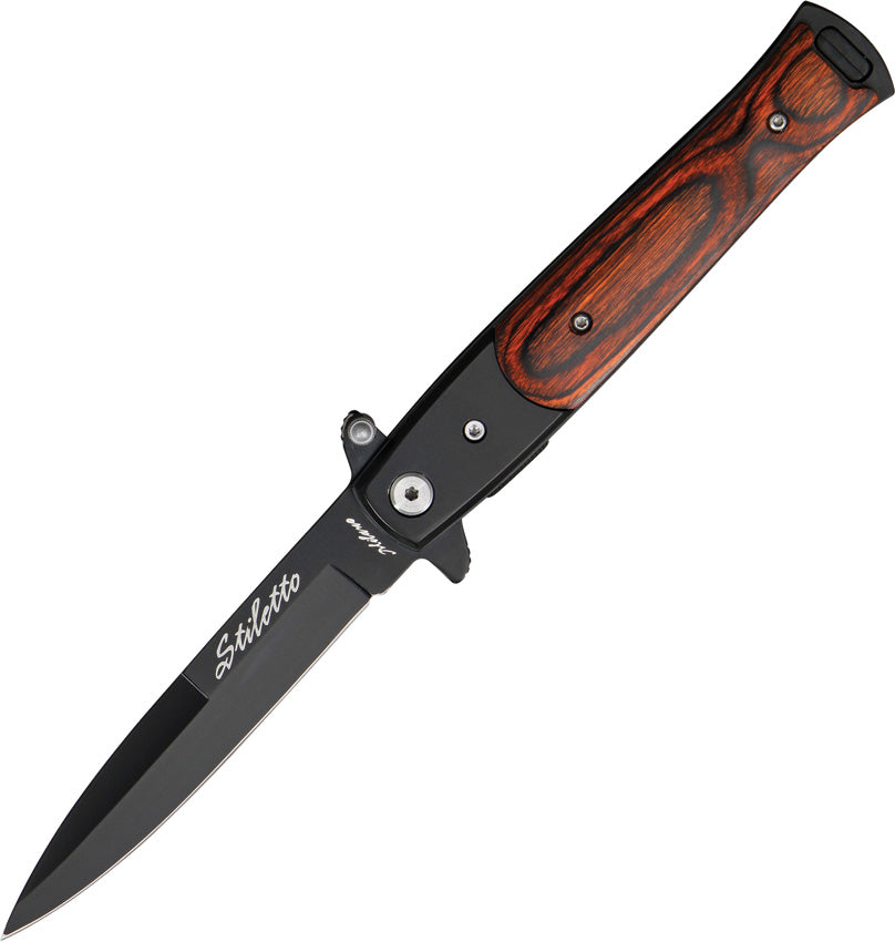 Linerlock A/O Wood Onlay TF-428WB