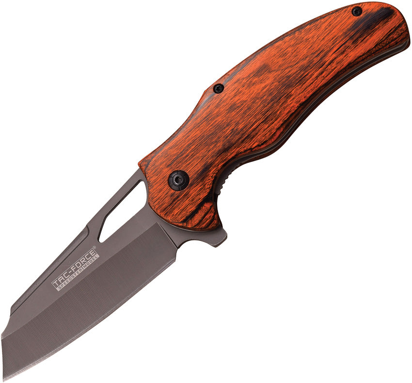 Linerlock A/O Brown Pakkawood TF-935BW
