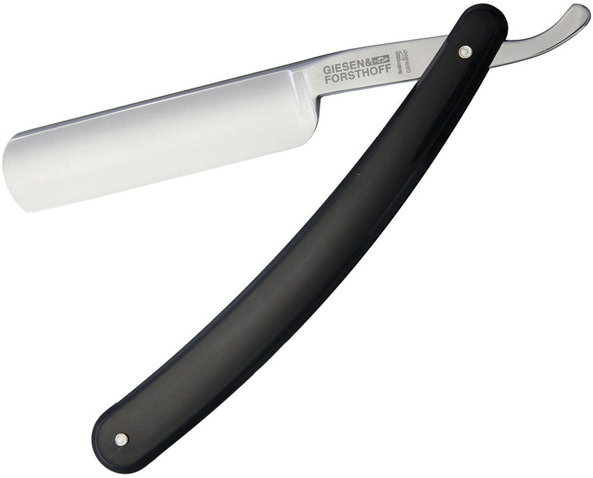 Straight Razor Black Plastic 407