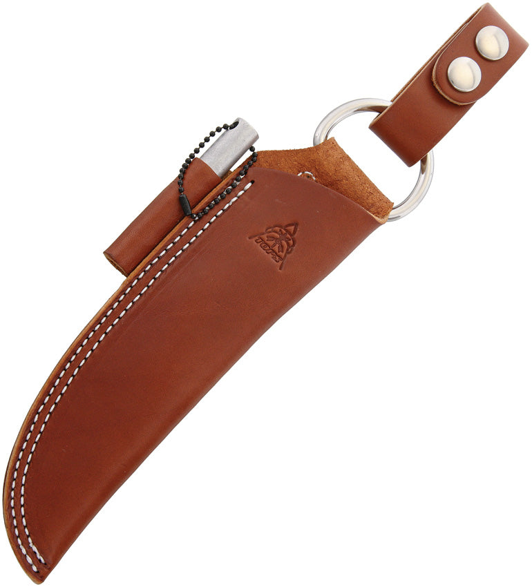 Bushcraft Sheath Brown Leather SHL-BUSH-BRN