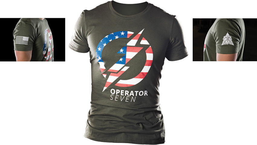 Operator 7 T-Shirt OD XXL TS-OP7-XXL