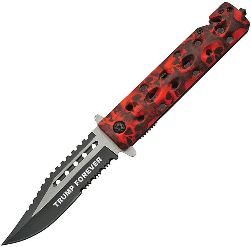 Trump Linerlock A/O Red