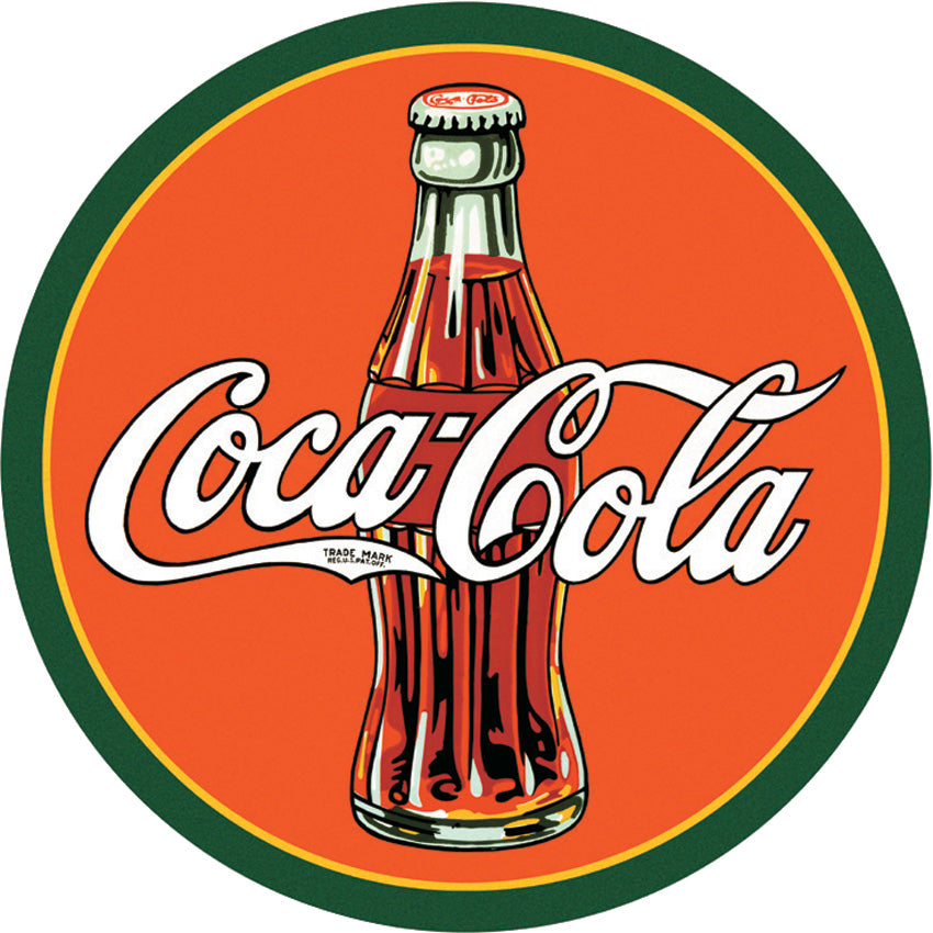 Coke Round 30s Bottle & Logo 1069