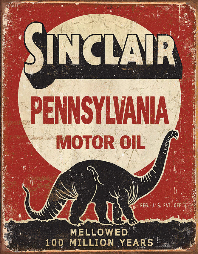 Sinclair Motor Oil Sign 1741