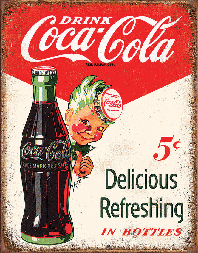 Coke Boy 5 Cents 2168