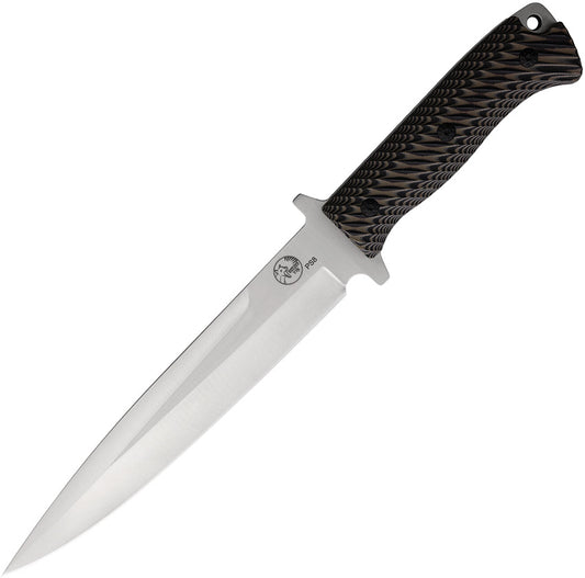 P8 Pig Sticker Black