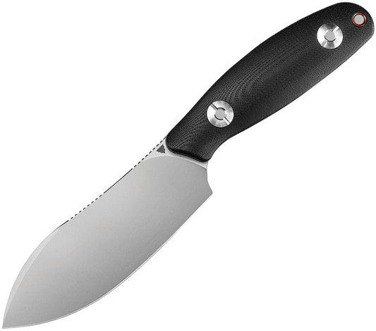 Aubergine Fixed Blade Black