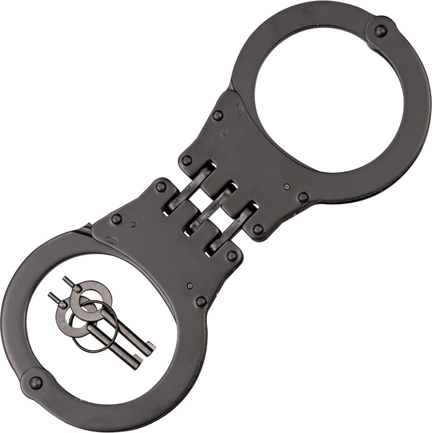 Hinged Cuffs Black UZI-HC-H-B
