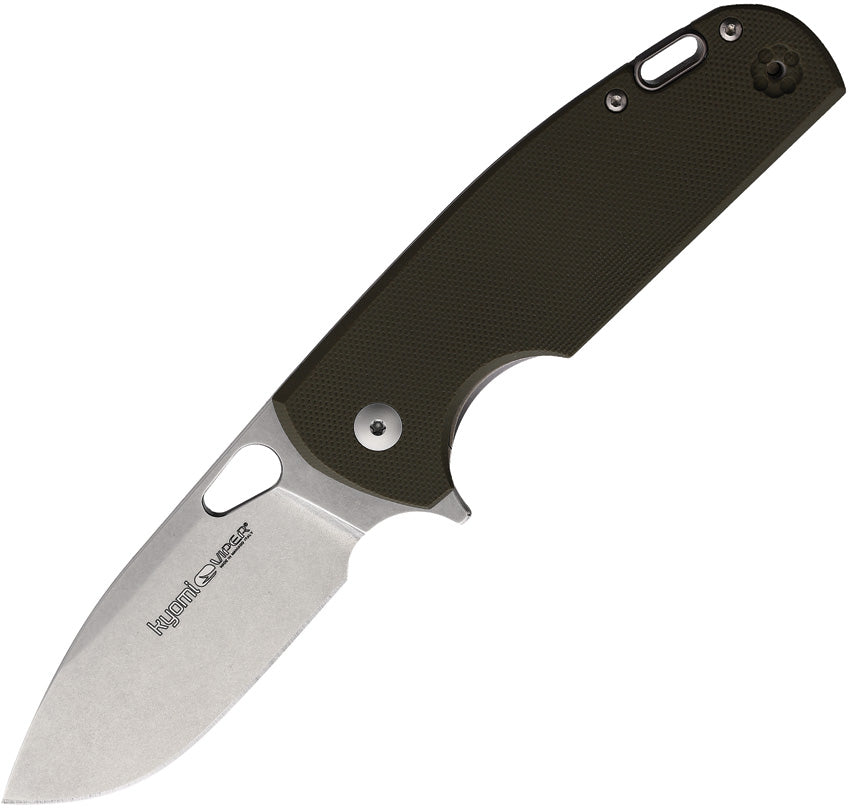 Kyomi Framelock Green G10
