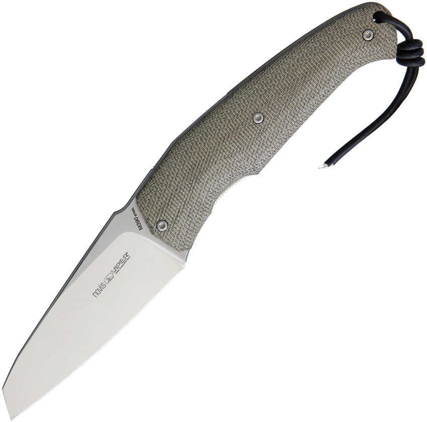 Novis Linerlock Green Micarta V5972CV