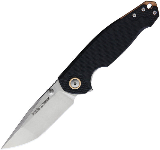 Katla Linerlock Black G10 V5982GB3D