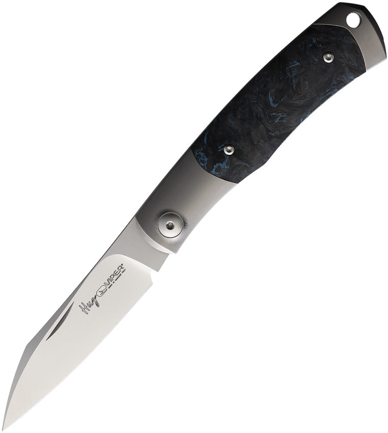 Hug Folder Blue Carbon Fiber V5992FCB