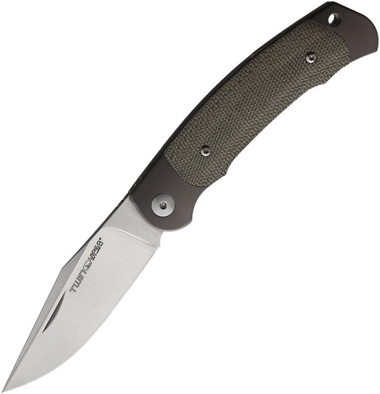 Twin Slip Joint Green Canvas V6002CG