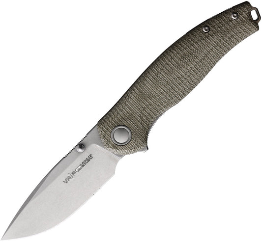 Vale Linerlock Green Canvas V6006CV