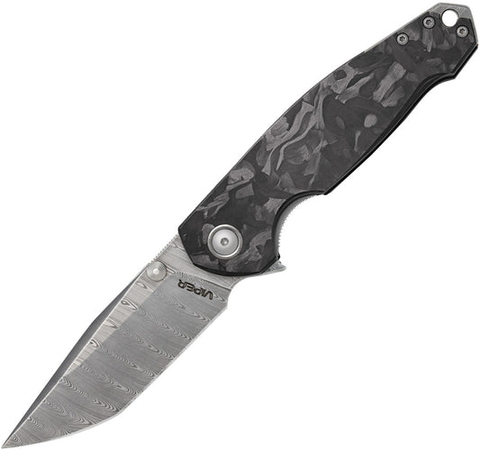 Katla Linerlock Damascus CF VA5980FCM