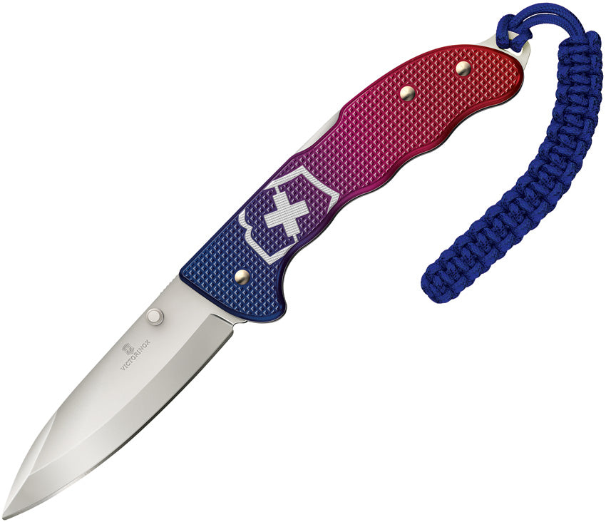 Evoke Lockback Alox Red/Blue