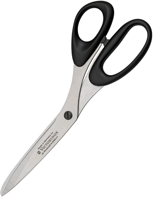 Bent Household Scissors Black