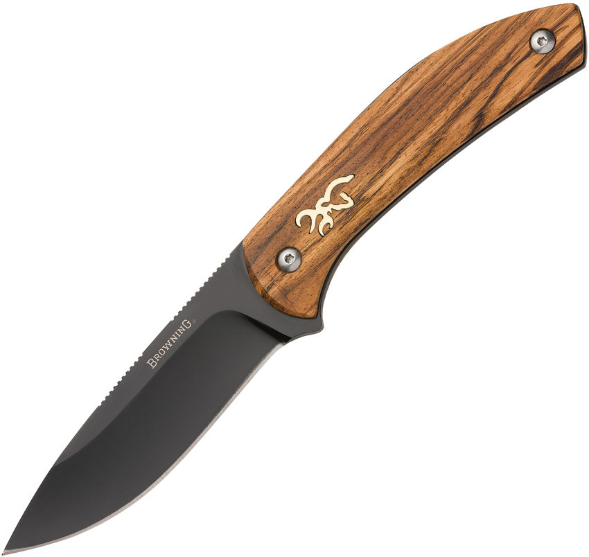 Fixed Blade Zebra Wood 3220491