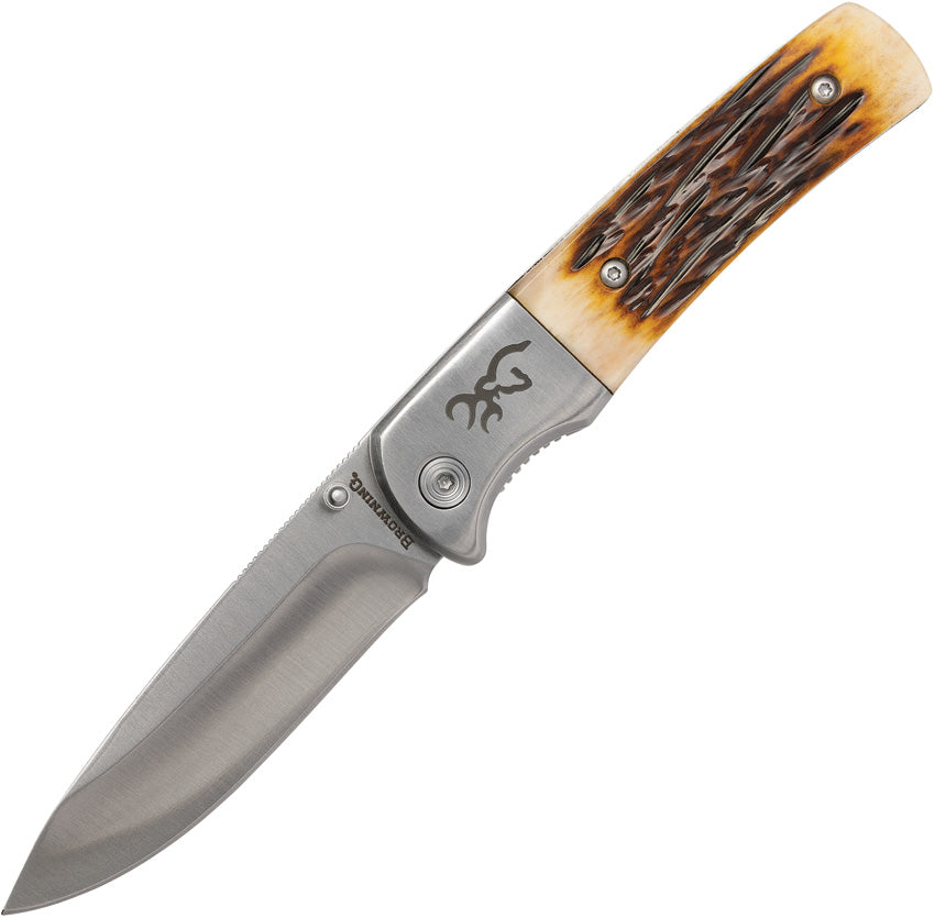 Buckmark Hunter Linerlock Bone 3220500B