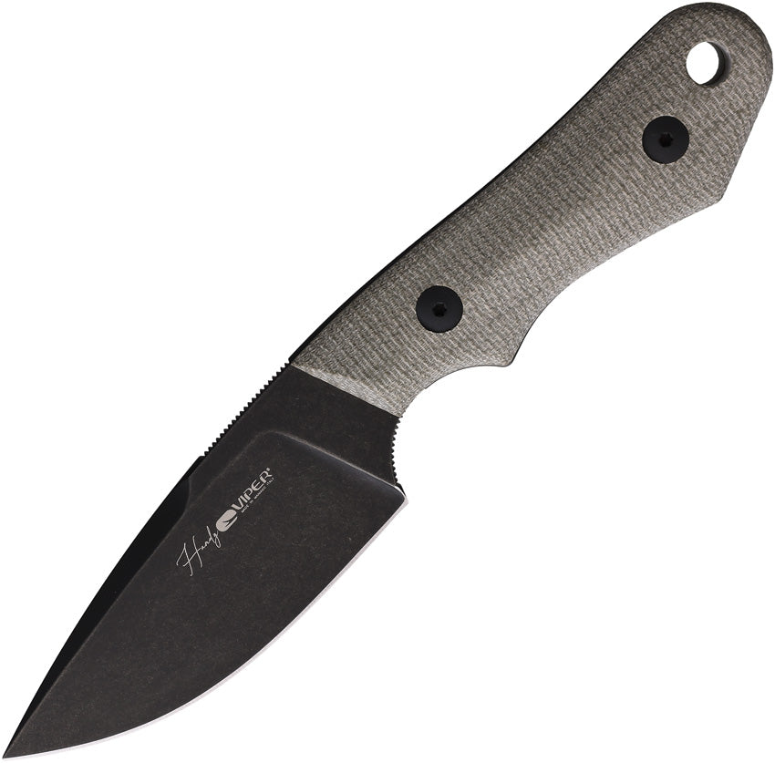 Handy Fixed Blade Green Canvas VT4042CG