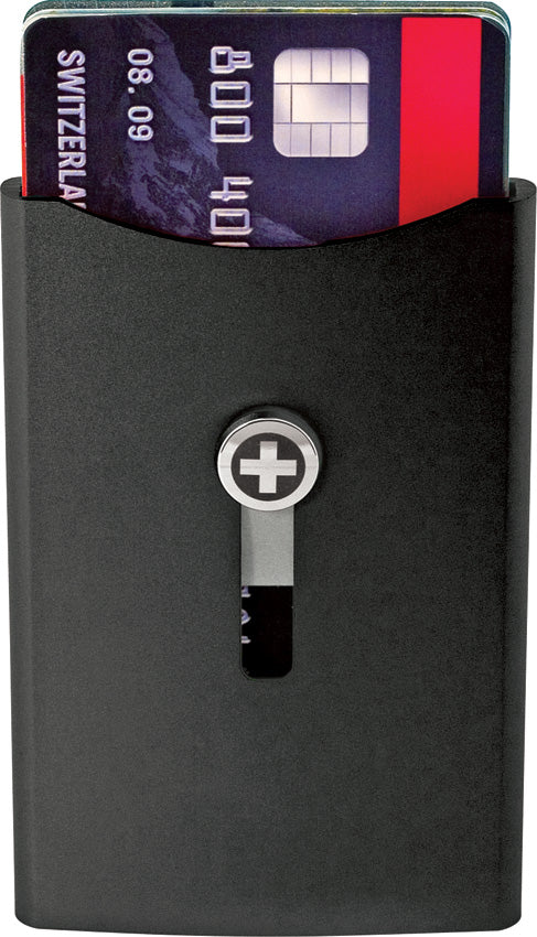 Super Slim Wallet Jet Black SW709