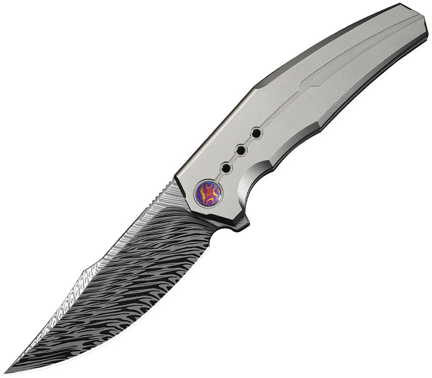 Kyklos Framelock Damascus