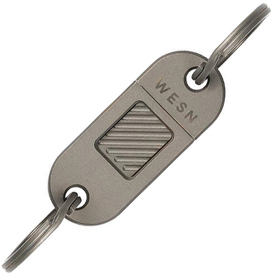 QR Keychain Gunmetal