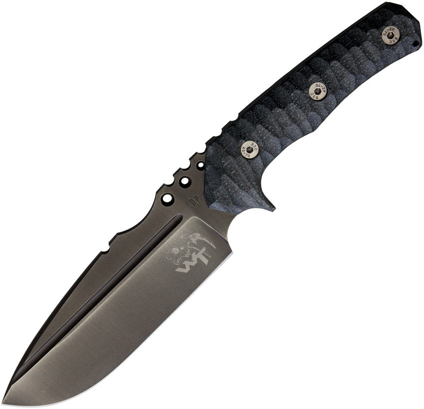 Uro Tac Fixed Blade Black URO TAC / IRON WASHED / BLACK