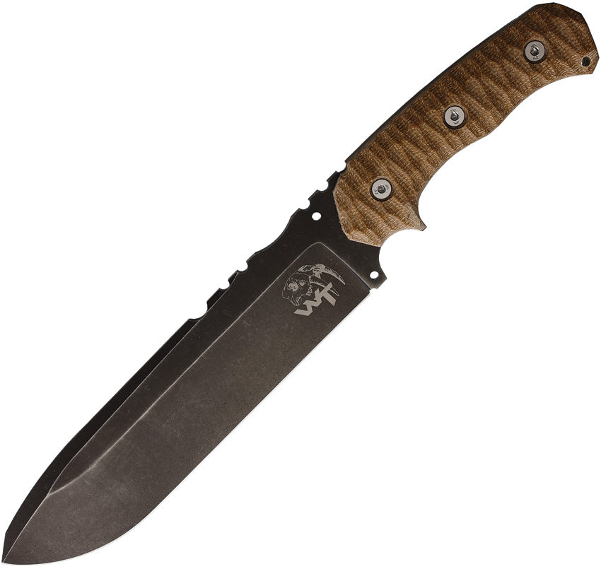 Godfather Fixed Blade GODFATHER/ IRON WASH/ BROWN