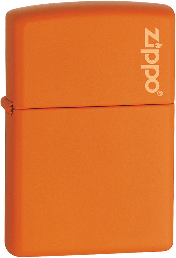 Orange Matte with Logo